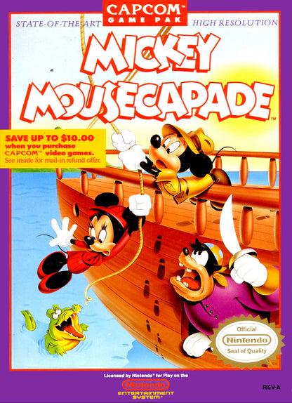 Mickey Mousecapade NES
