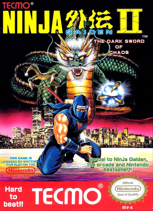 Ninja Gaiden II The Dark Sword Of Chaos NES