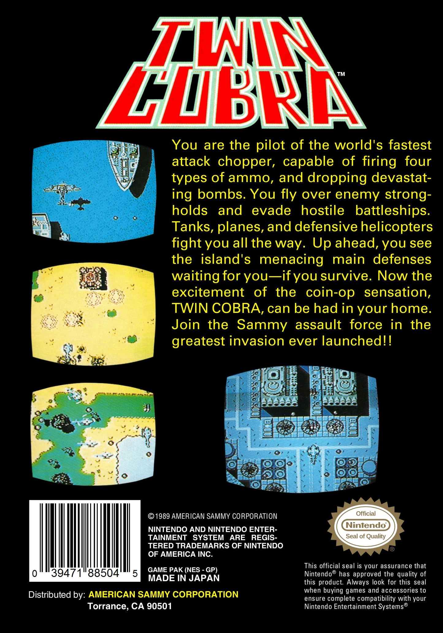 Twin Cobra NES