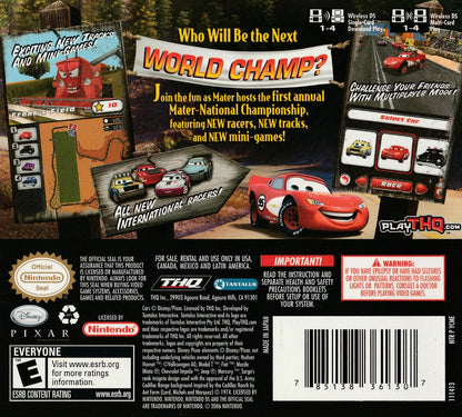 Cars Mater-National Championship Nintendo DS