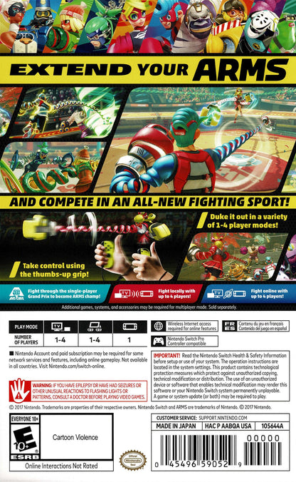 ARMS Nintendo Switch