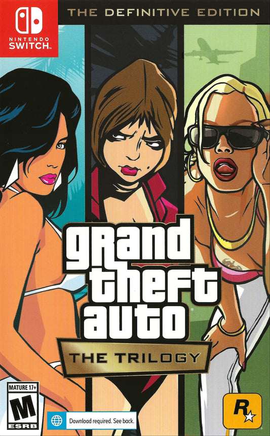 Grand Theft Auto: The Trilogy [Definitive Edition] Nintendo Switch
