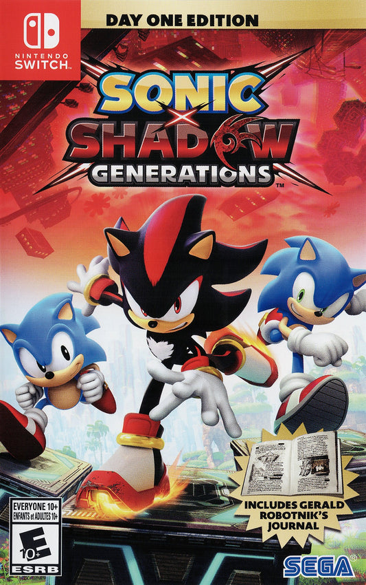 Sonic x Shadow: Generations Nintendo Switch