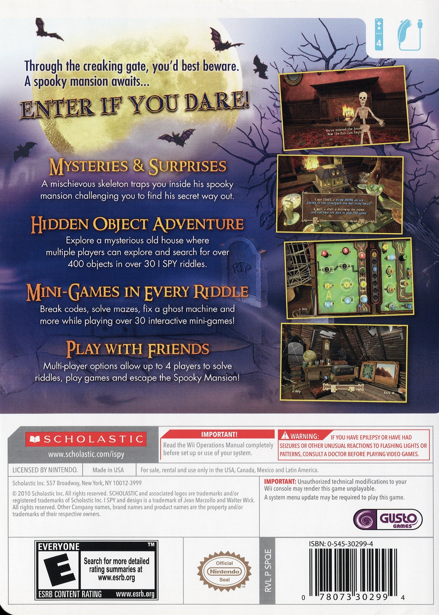 I Spy: Spooky Mansion Wii