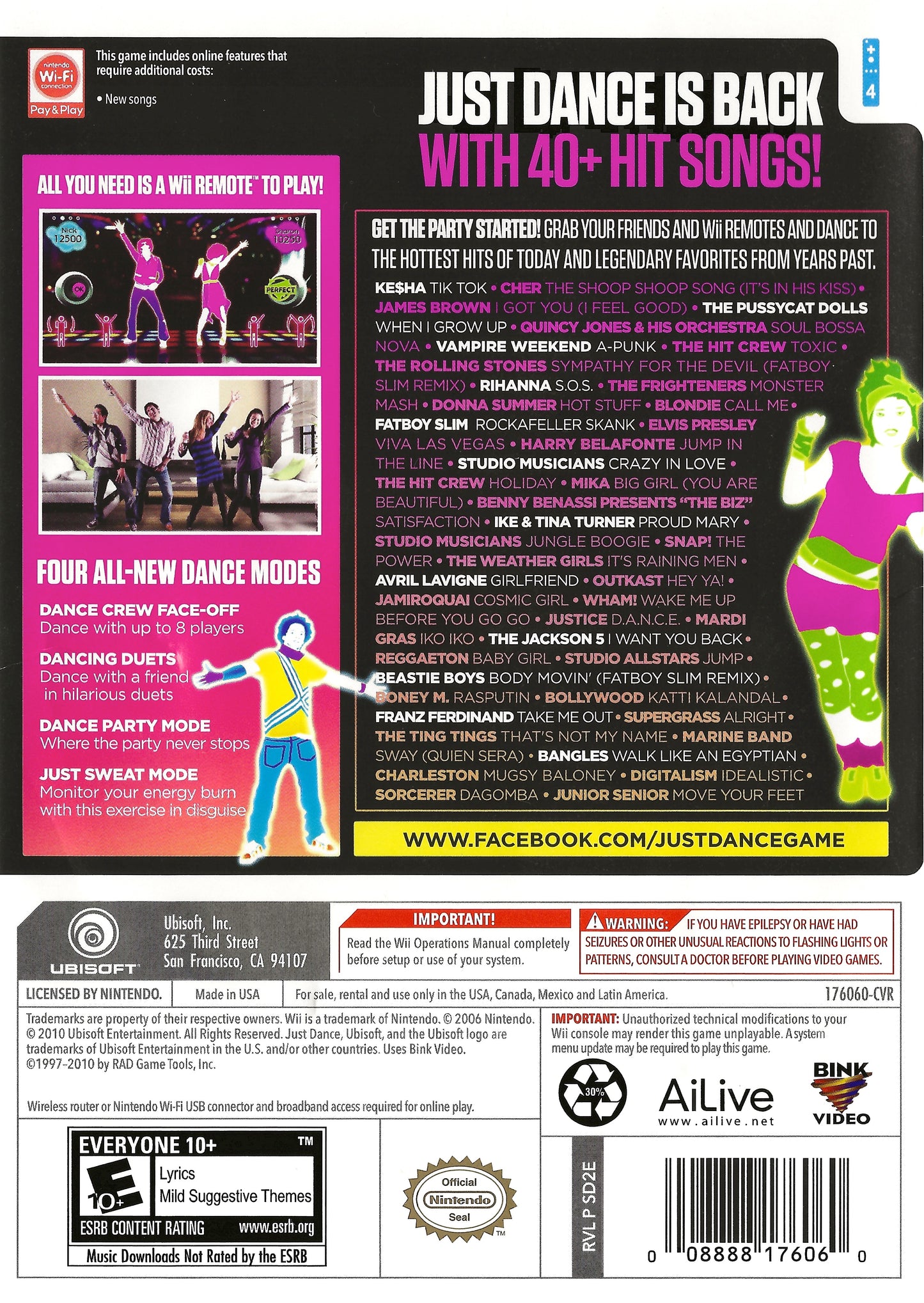 Just Dance 2 Wii