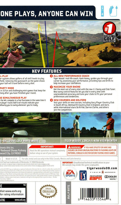 Tiger Woods 2009 All-Play Wii