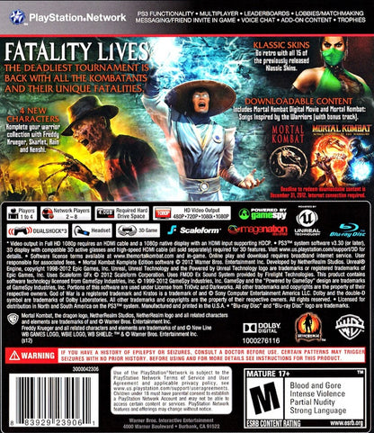 Mortal Kombat Komplete Edition Playstation 3