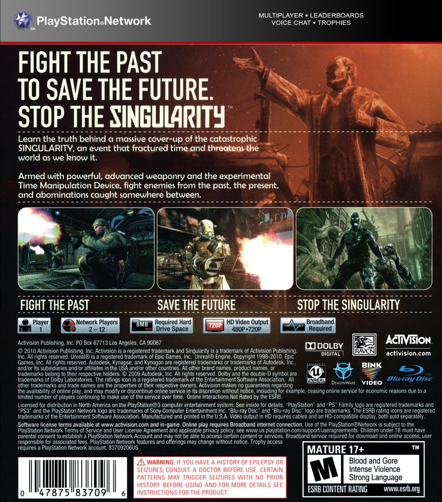 Singularity Playstation 3