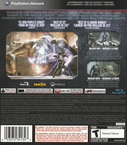 Star Wars: The Force Unleashed II Playstation 3