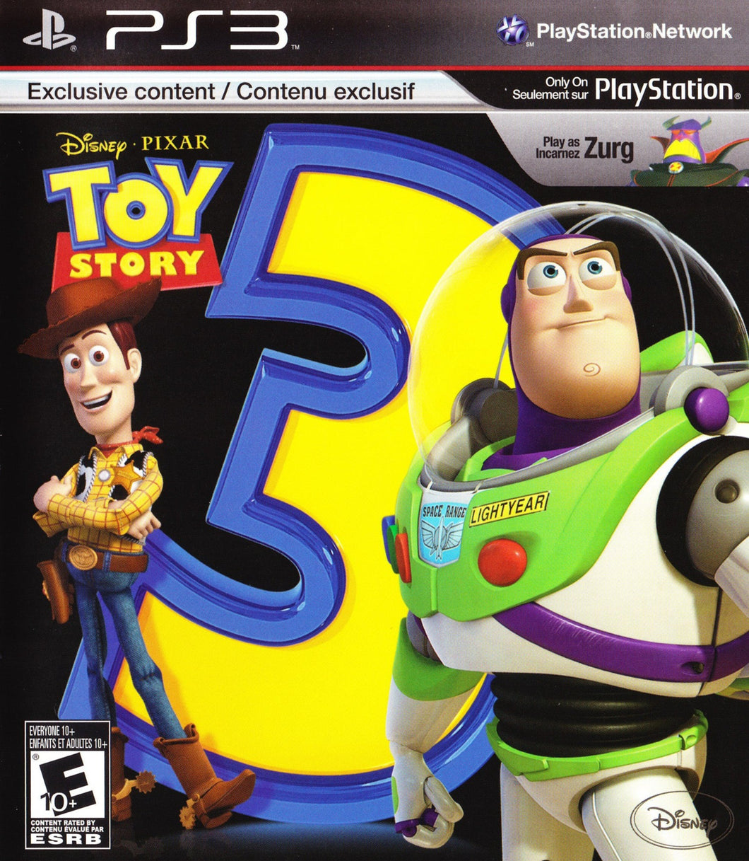 Toy Story 3: The Video Game Playstation 3