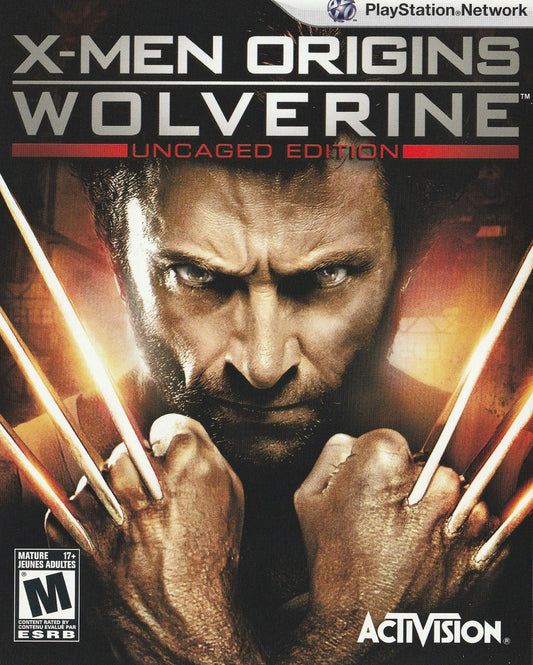 X-Men Origins: Wolverine Playstation 3