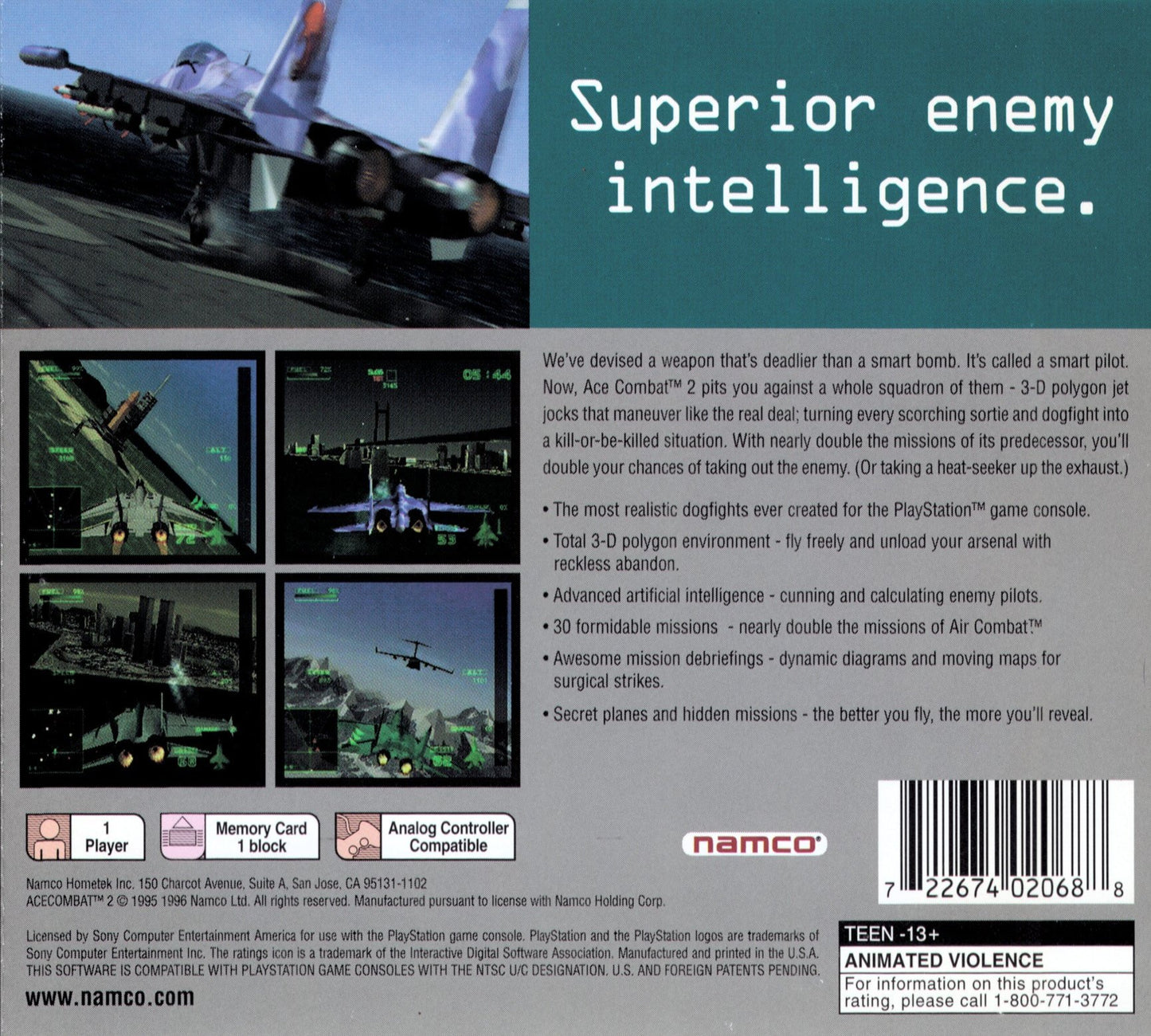 Ace Combat 2 Playstation