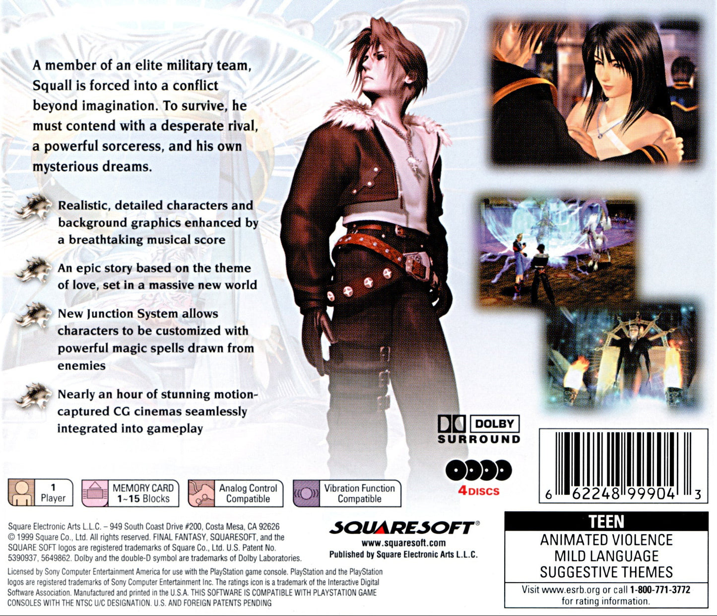 Final Fantasy VIII Playstation