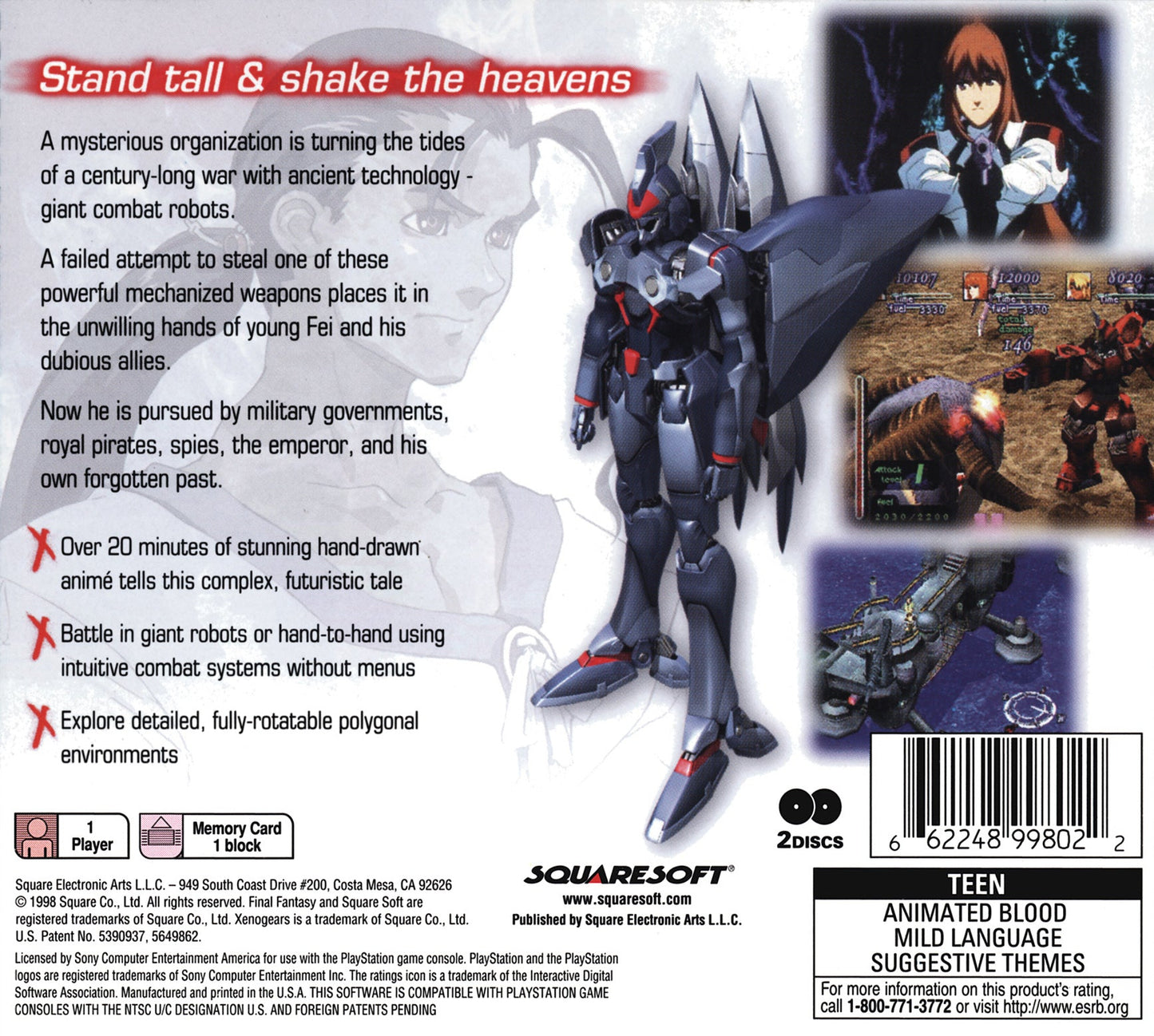 Xenogears Playstation