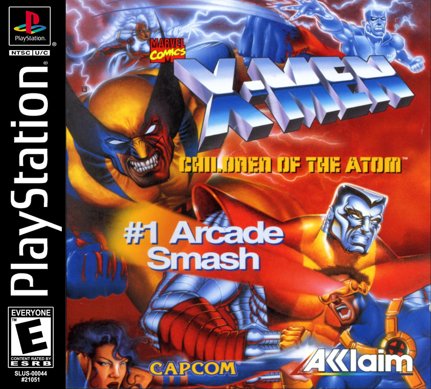 X-Men Children of the Atom Playstation