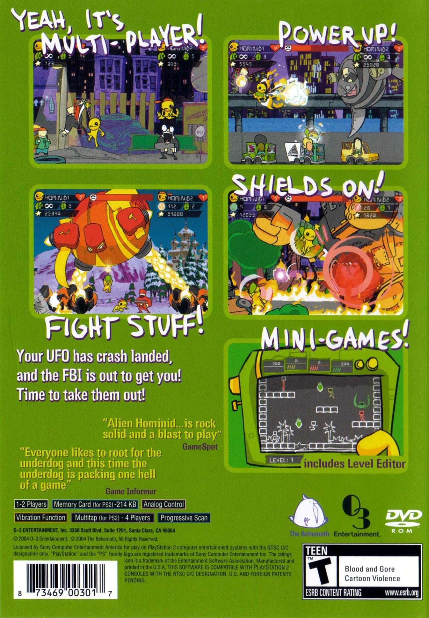 Alien Hominid Playstation 2