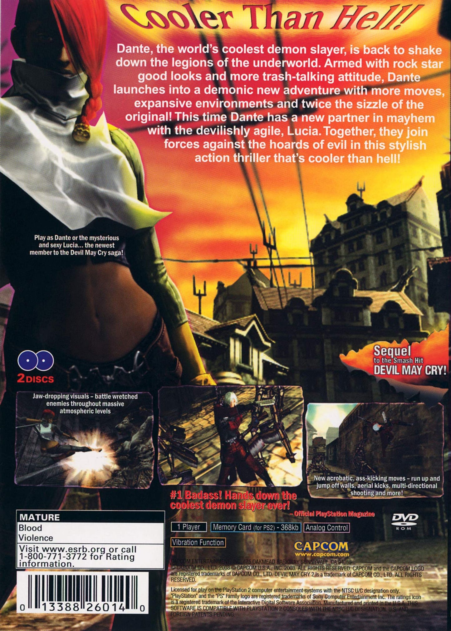 Devil May Cry 2 Playstation 2