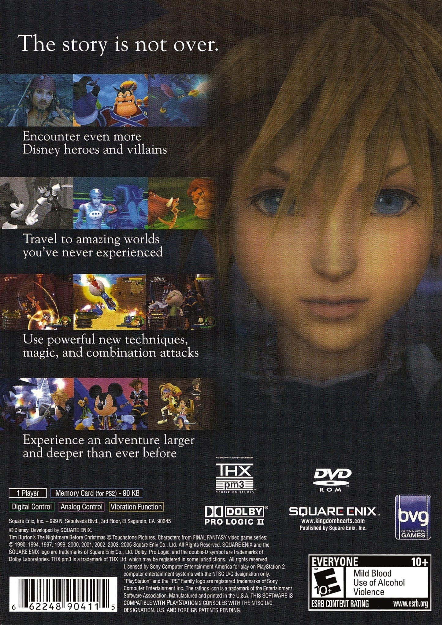 Kingdom Hearts 2 Playstation 2