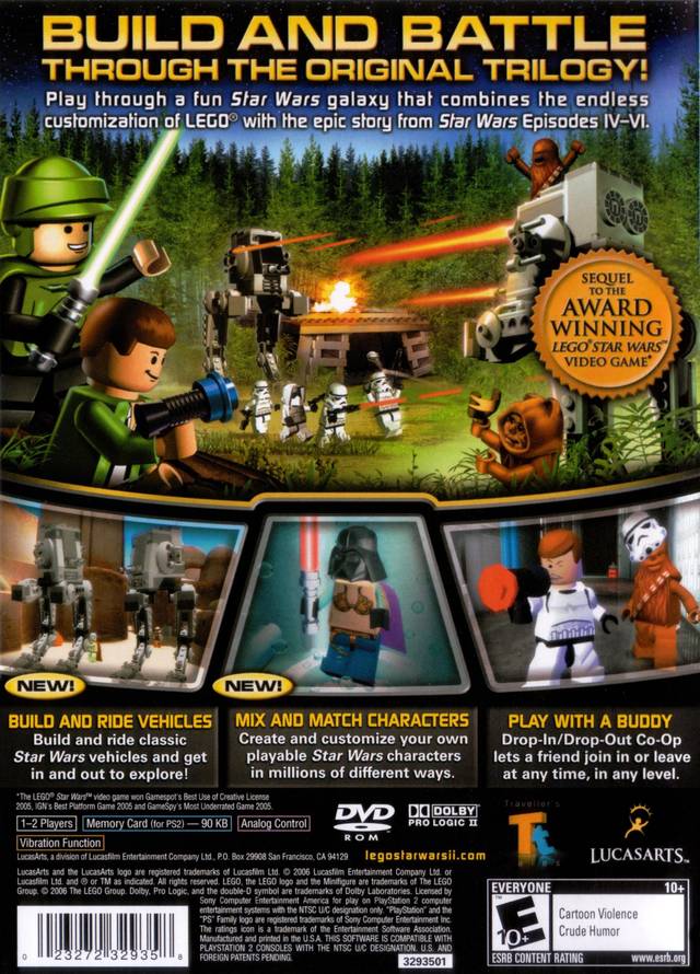 LEGO Star Wars II Original Trilogy Playstation 2