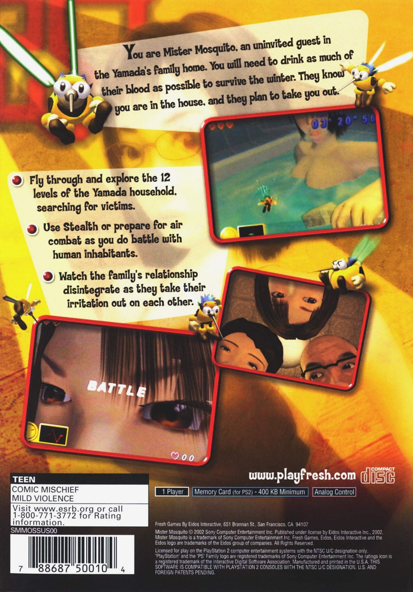 Mister Mosquito Playstation 2