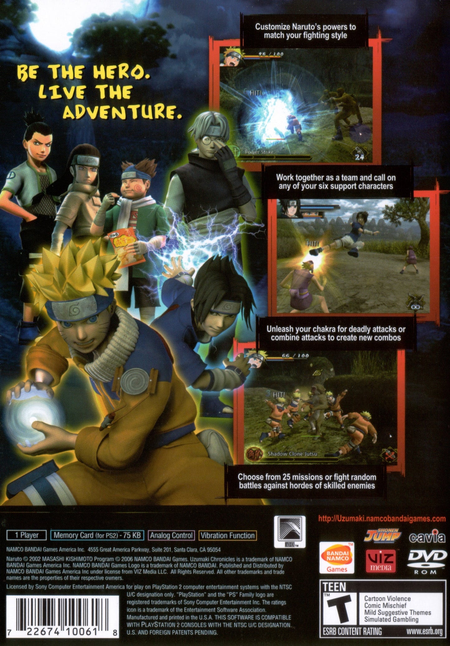 Naruto Uzumaki Chronicles Playstation 2