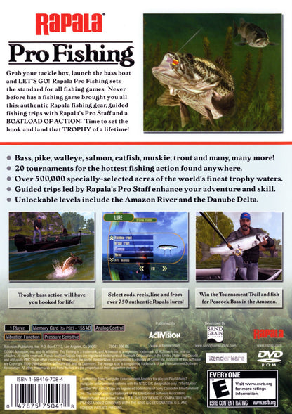Rapala Pro Fishing Playstation 2