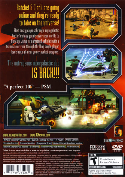 Ratchet & Clank Up Your Arsenal Playstation 2