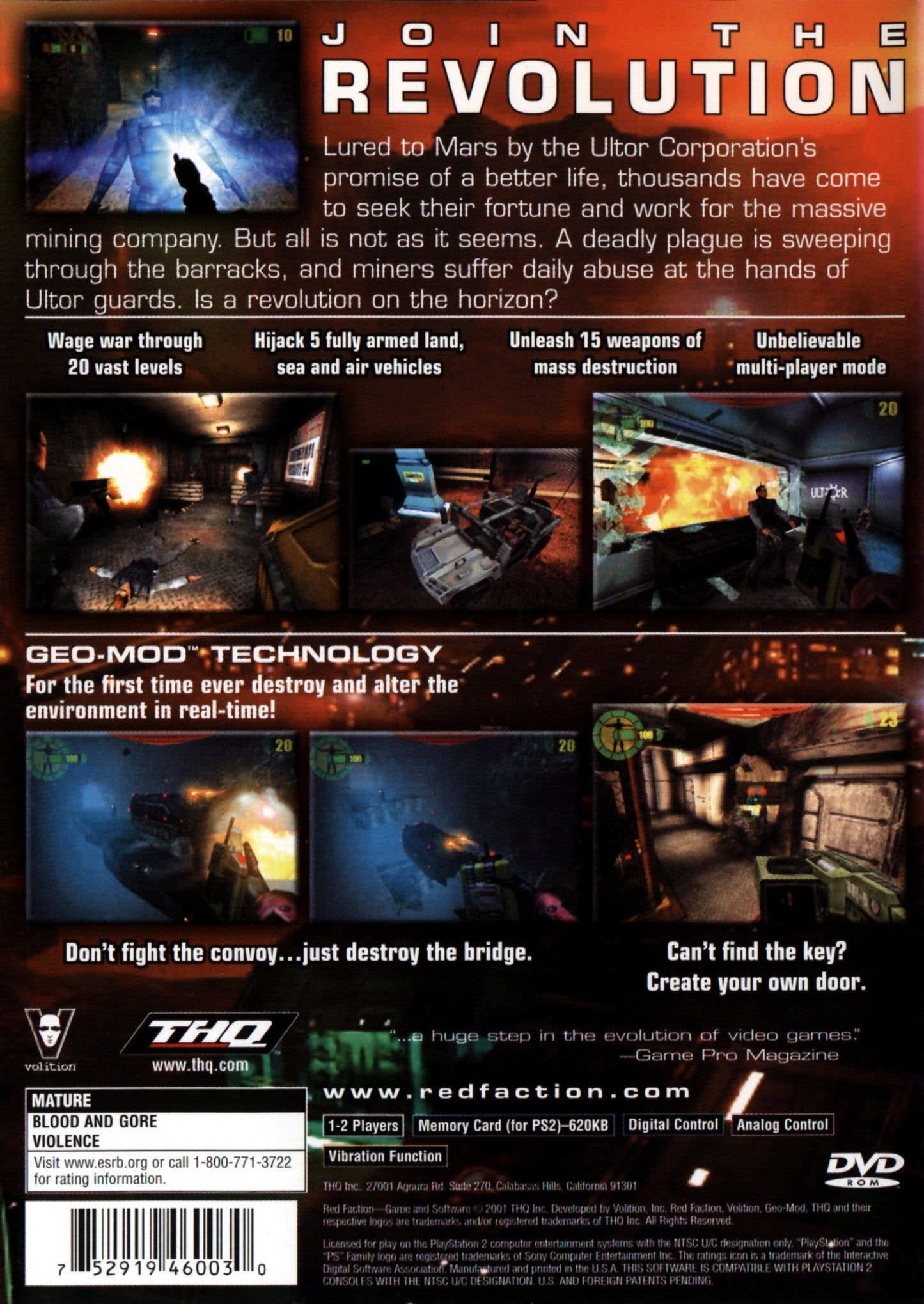 Red Faction Playstation 2