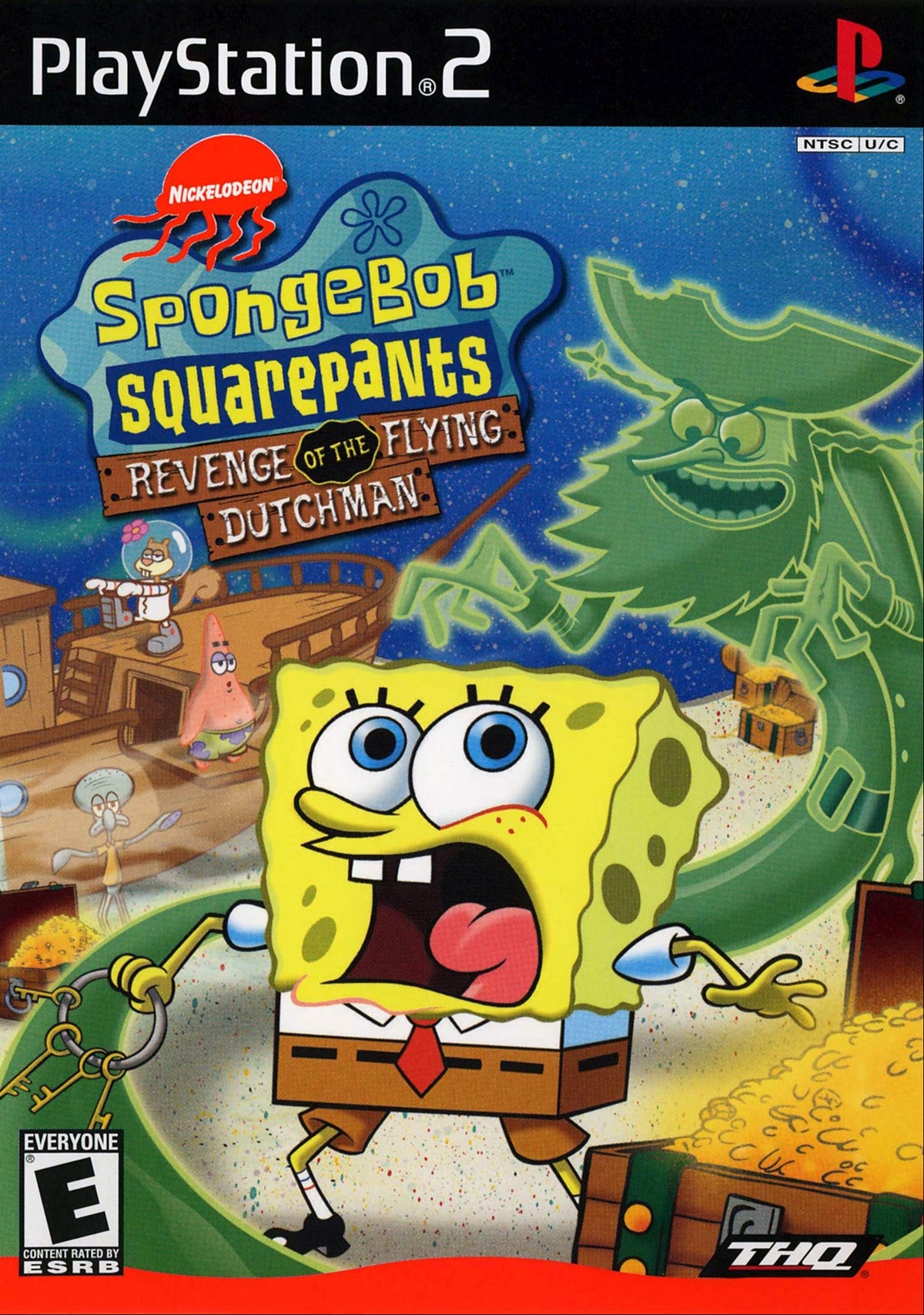 SpongeBob SquarePants Revenge of the Flying Dutchman Playstation 2