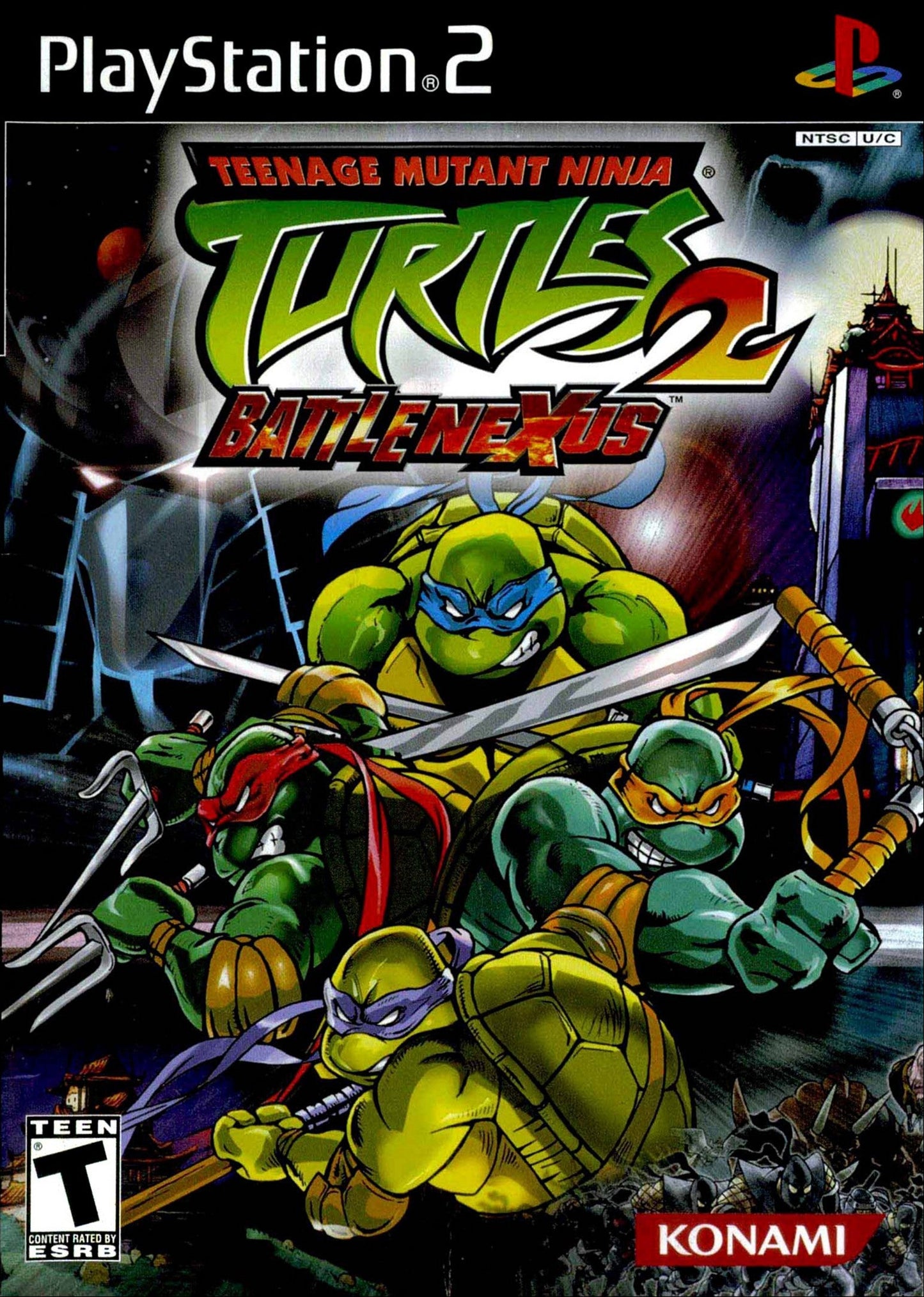 Teenage Mutant Ninja Turtles 2: Battle Nexus Playstation 2
