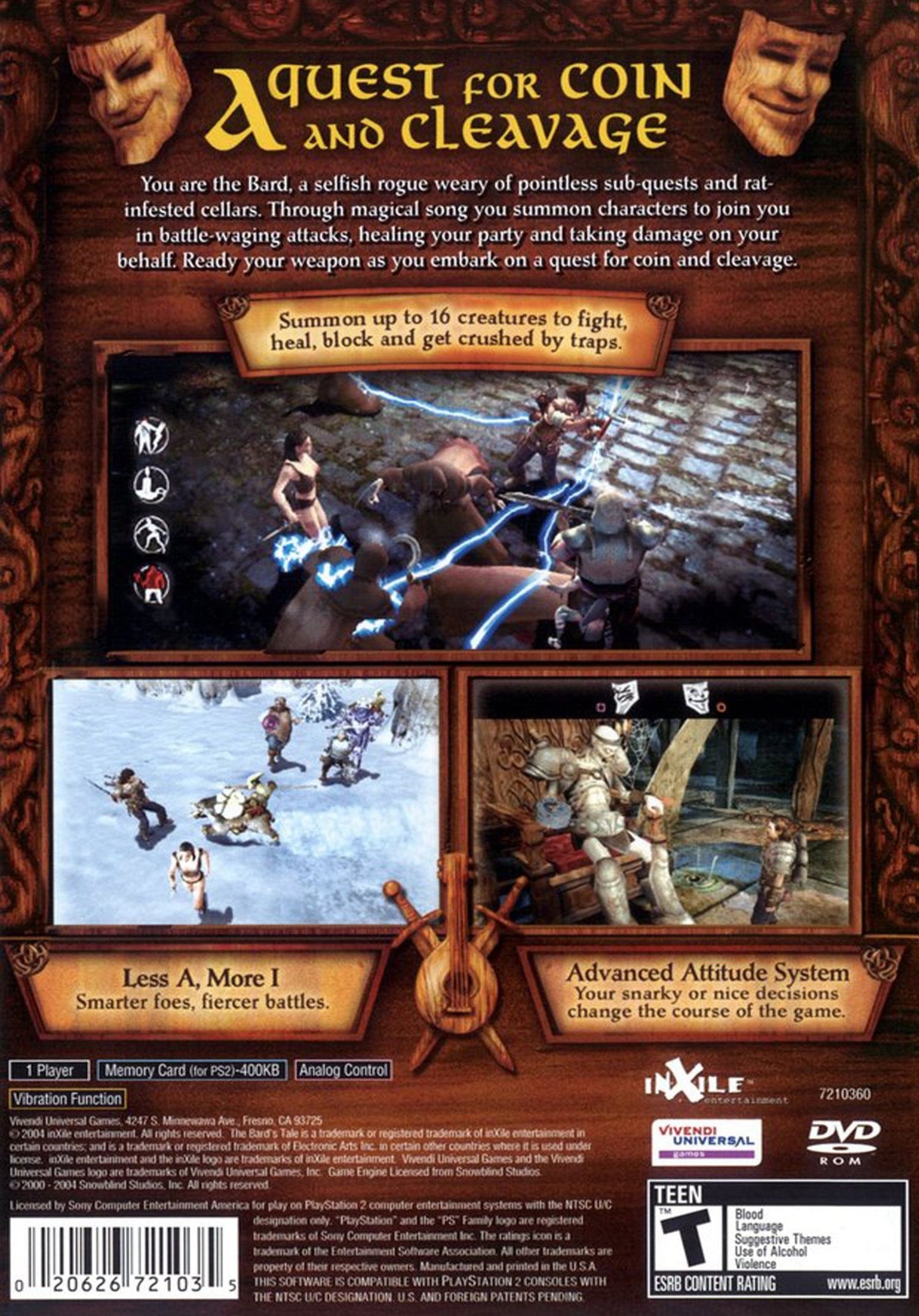 Bard's Tale Playstation 2