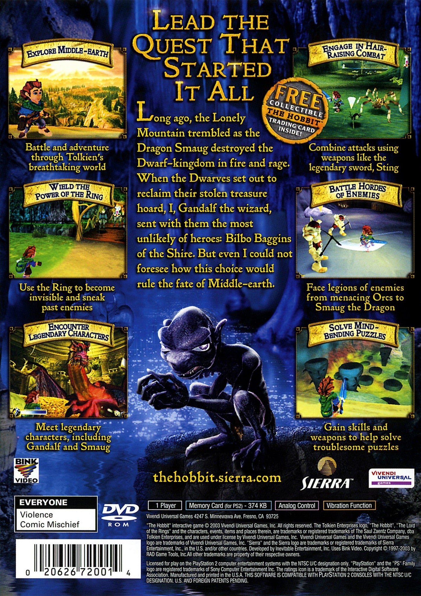 The Hobbit Playstation 2