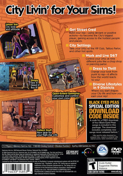 The Urbz Sims In The City Playstation 2