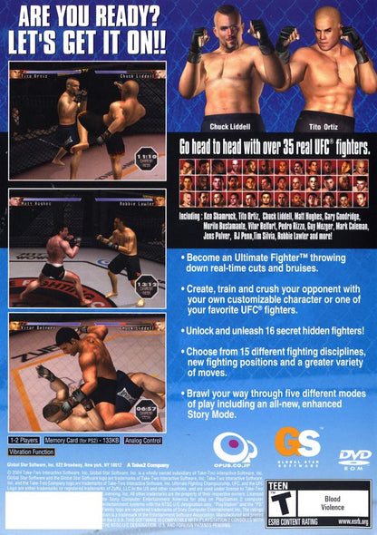 UFC Sudden Impact Playstation 2