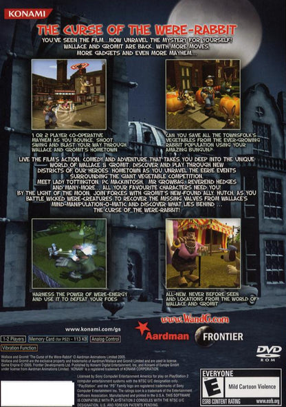 Wallace and Gromit Curse of the Were Rabbit Playstation 2