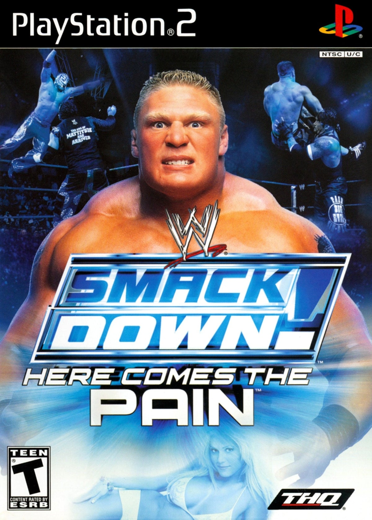 WWE Smackdown Here Comes The Pain Playstation 2