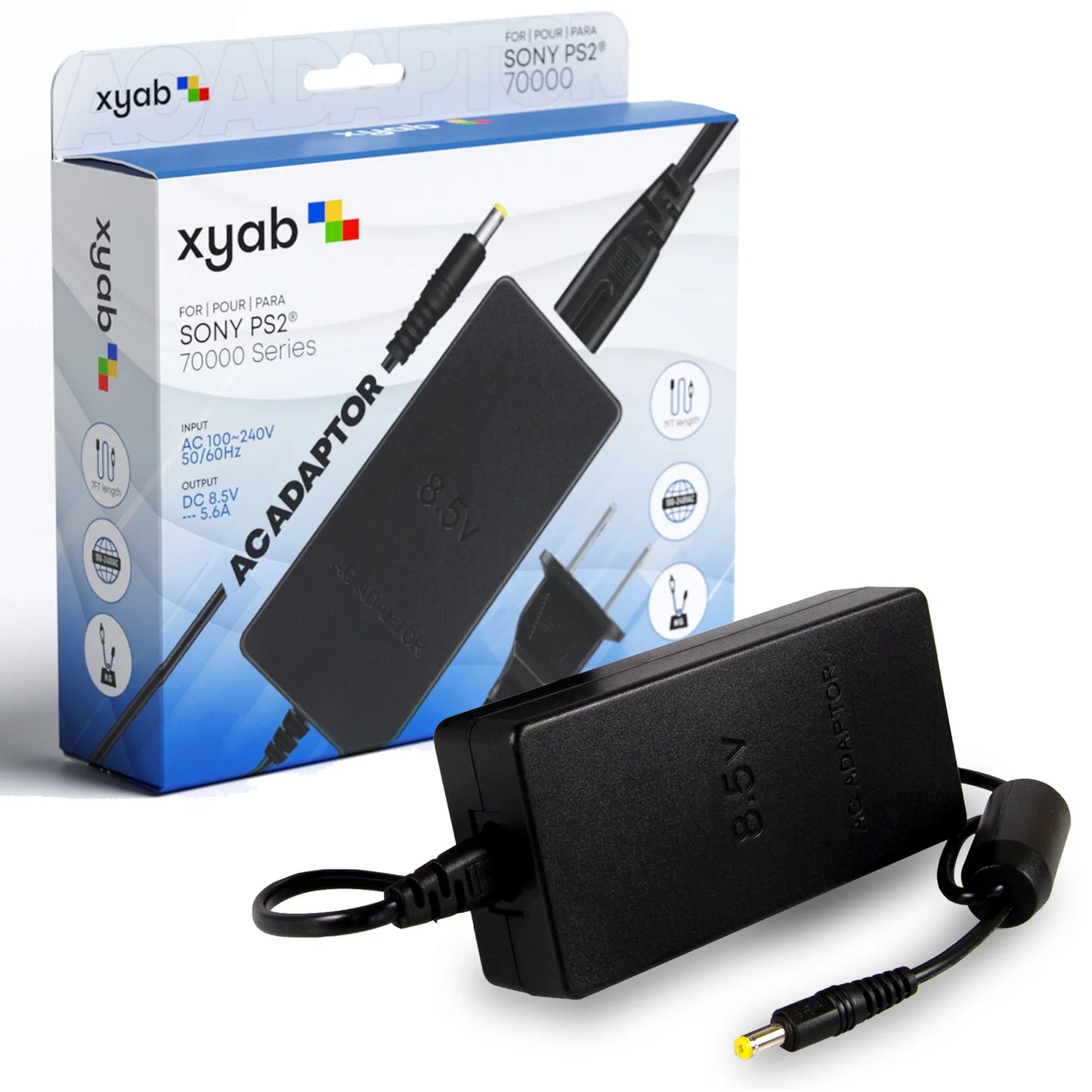 XYAB PS2 Slim AC Power Brick Playstation 2