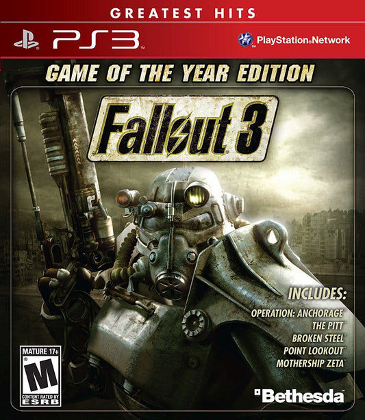 Fallout 3 [Game of the Year Greatest Hits] Playstation 3