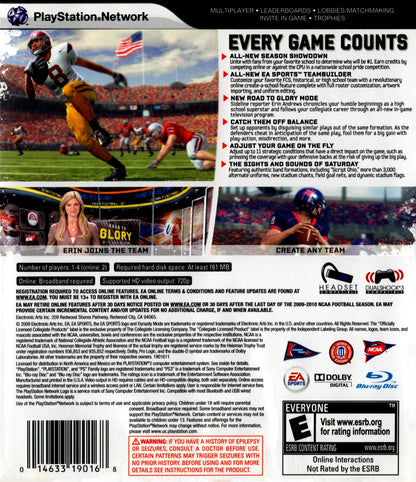 NCAA Football 10 Playstation 3