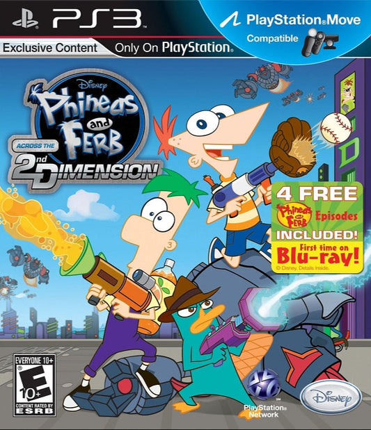Phineas and Ferb: Across the 2nd Dimension Playstation 3