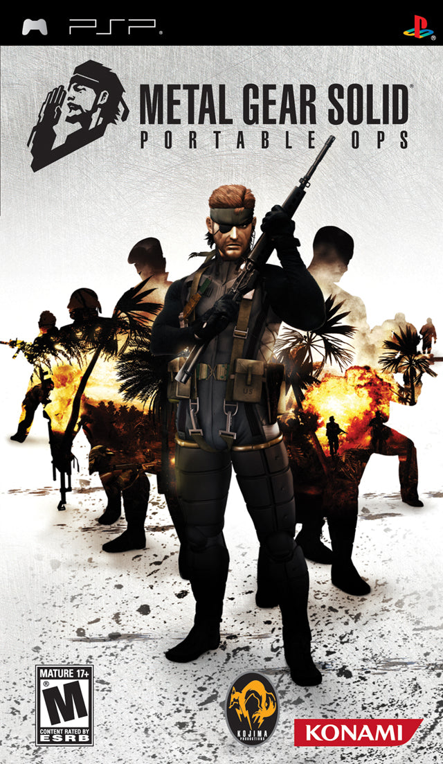 Metal Gear Solid Portable Ops PSP