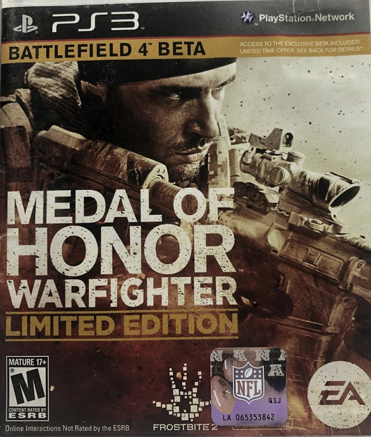 Medal of Honor Warfighter [Limited Edition] Playstation 3