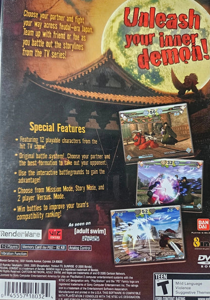 Inuyasha Feudal Combat Playstation 2