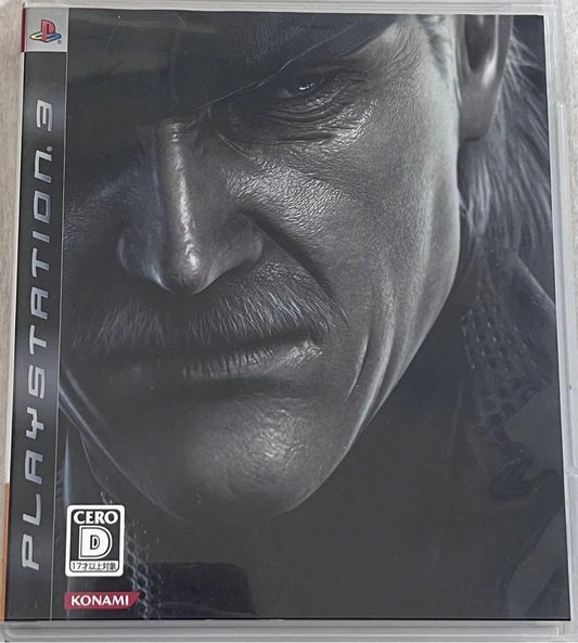 Metal Gear Solid 4 Guns of the Patriots JP Playstation 3