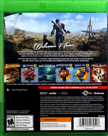 Fallout 4 [Game of the Year] Xbox One