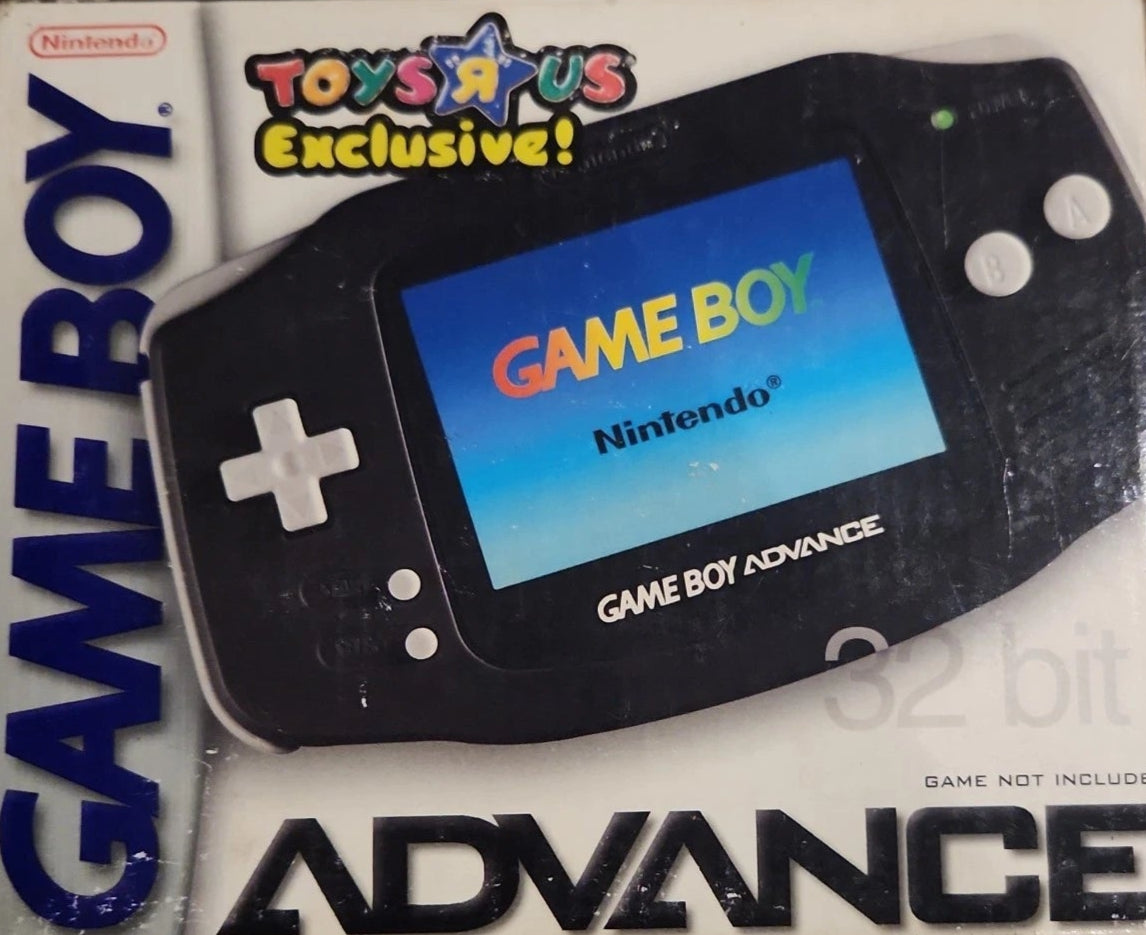 Black Gameboy Advance System GameBoy Advance