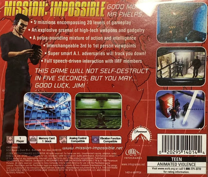 Mission Impossible Playstation