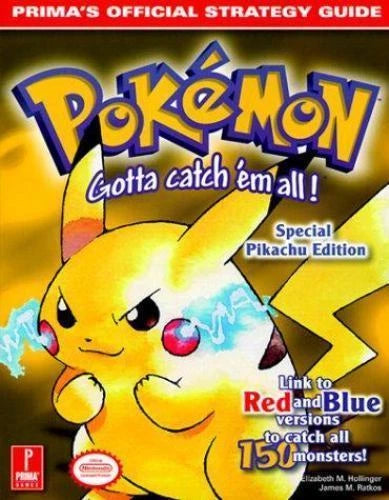 Pokemon Yellow [Prima] Strategy Guide