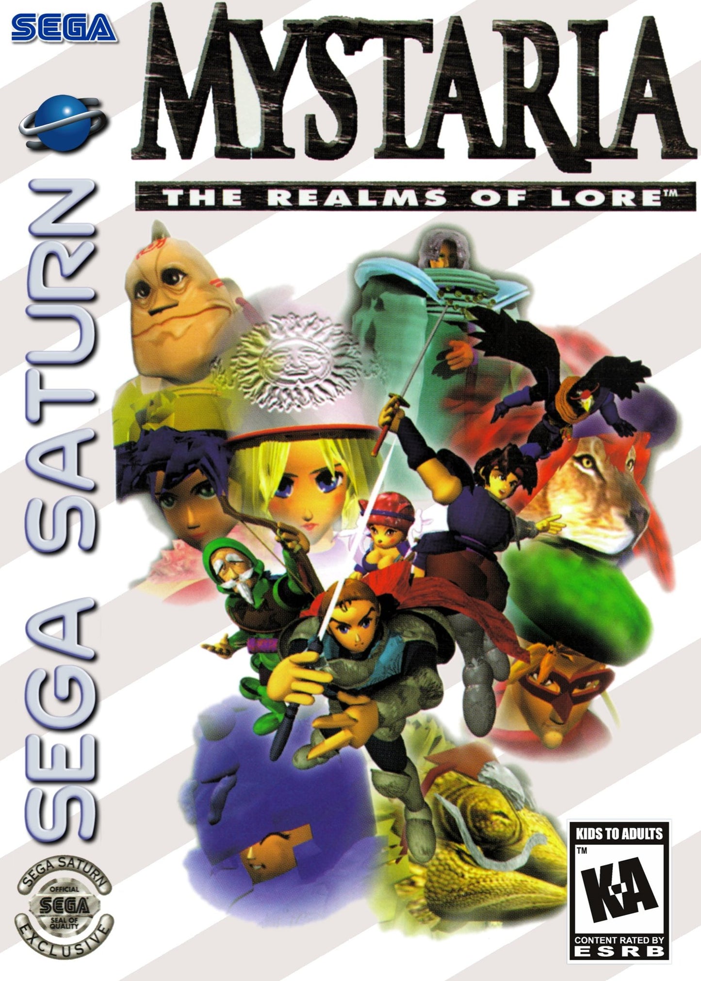 Mystaria The Realms of Lore Sega Saturn