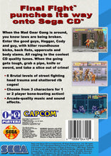 Load image into Gallery viewer, Final Fight CD Sega CD
